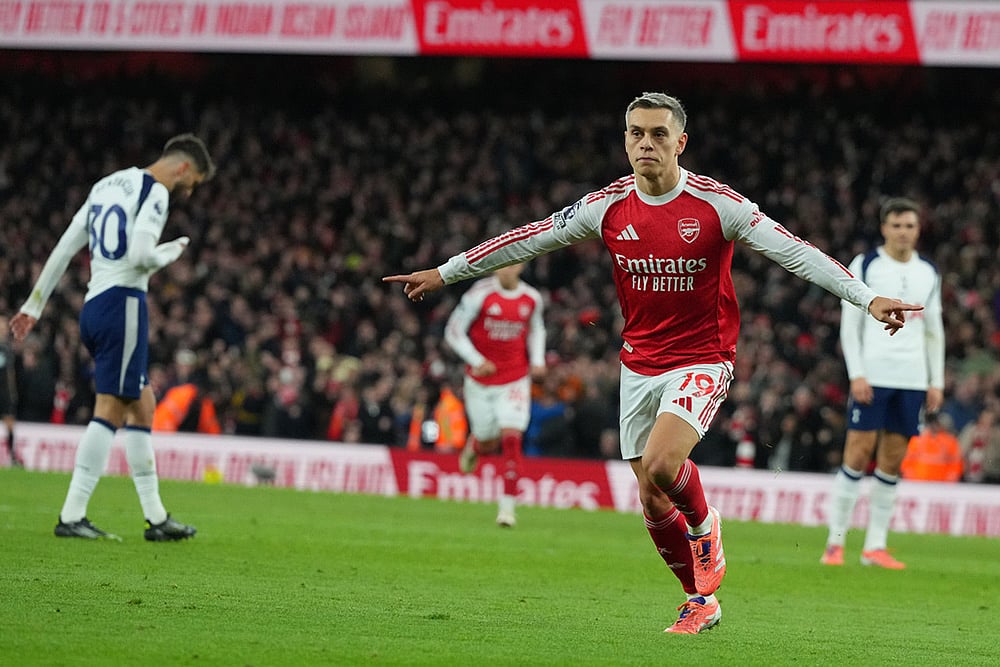 EPL 2025-26 Arsenal vs Tottenham Hotspur-Leandro Trossard