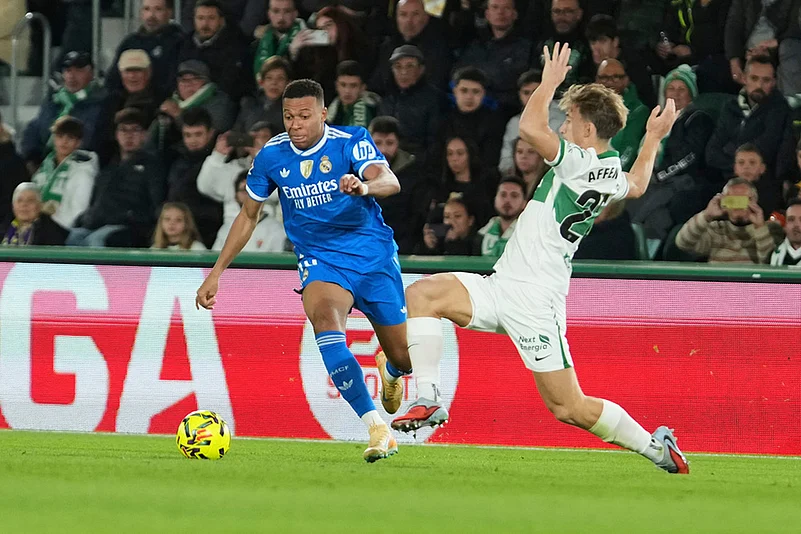 La Liga 2025-26 Elche vs Real Madrid-Kylian Mbappe
