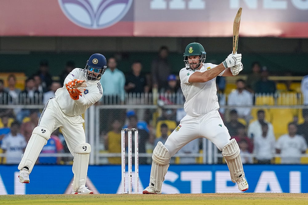 India vs South Africa Test Match-Day 3  Aiden Markram