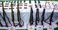A. Suresh Kumar/PTI; Representative image : Malkangiri Superintendent of Police Vinod Patil confirmed that a substantial quantity of weaponry, IEDs, and grenades was retrieved during the action. 