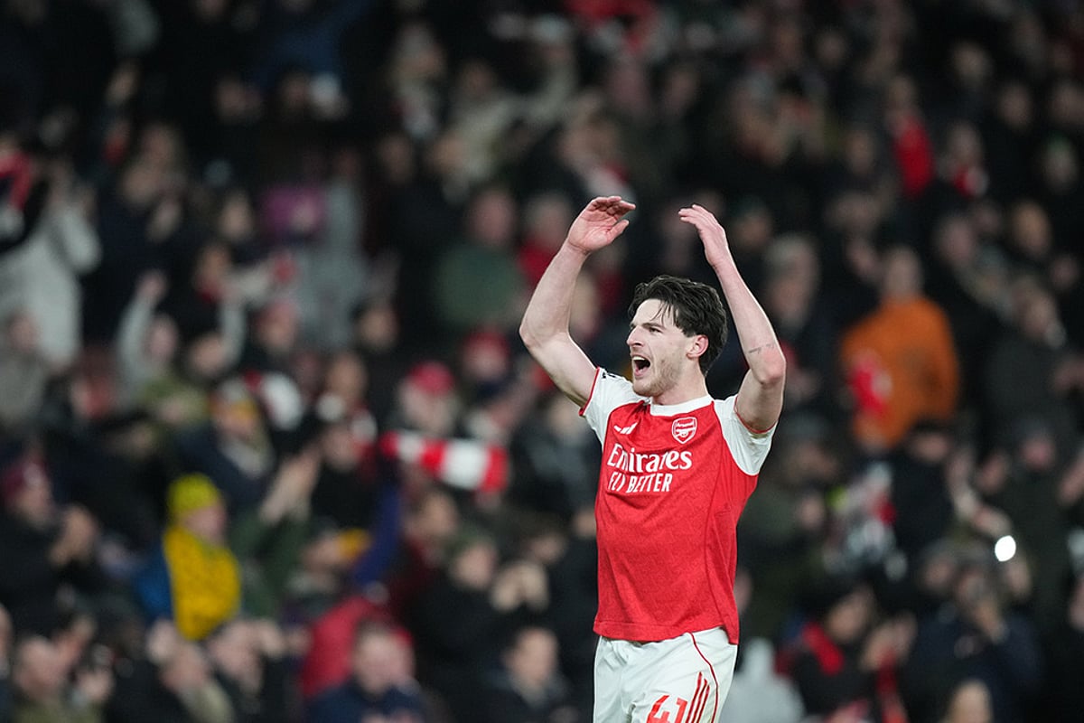 EPL 2025-26 Arsenal vs Tottenham Hotspur-Declan Rice