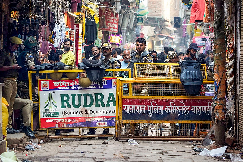 Demolition of illegal structures in Varanasi