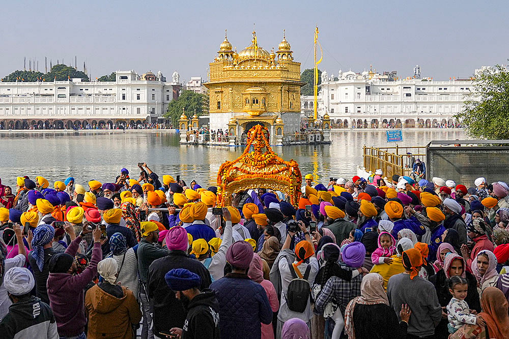 Nagar Kirtan procession in Amritsar