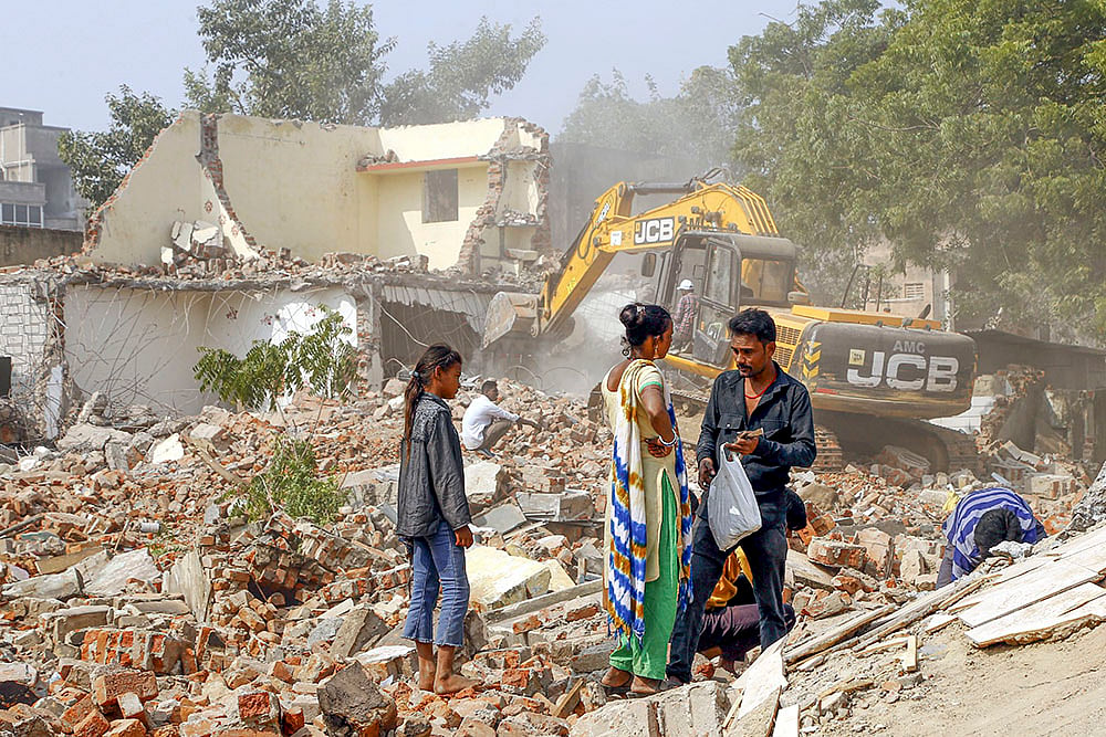Anti-encroachment drive in Ahmedabad