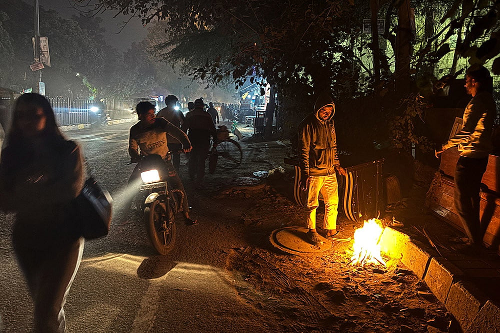 Delhi NCR pollution in photo