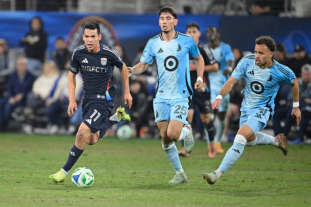MLS Minnesota United vs San Diego FC Soccer-Hirving Lozano
