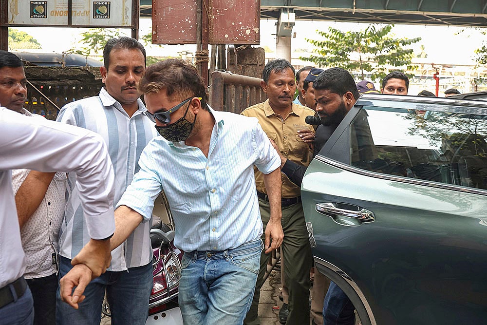 Shakti Kapoors son appears before police in drugs case