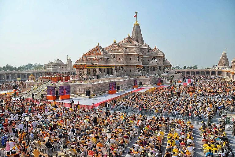 Ram Temple Donation Controversy Explained: What Triggered the SIT Probe in Ayodhya? - | Photo: PMO via PTI