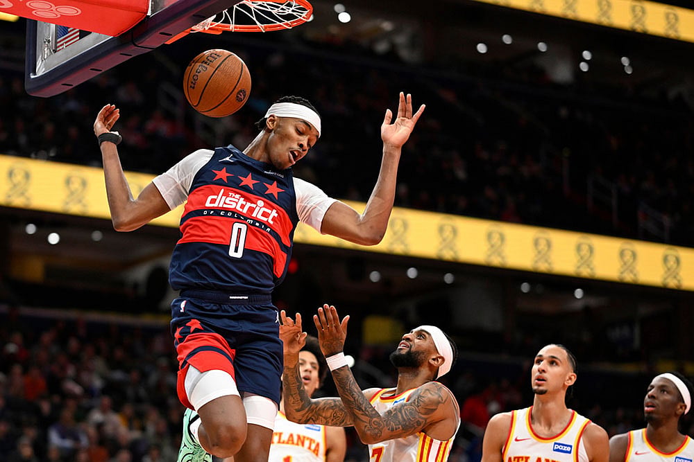 NBA Basketball: Atlanta Hawks vs Washington Wizards