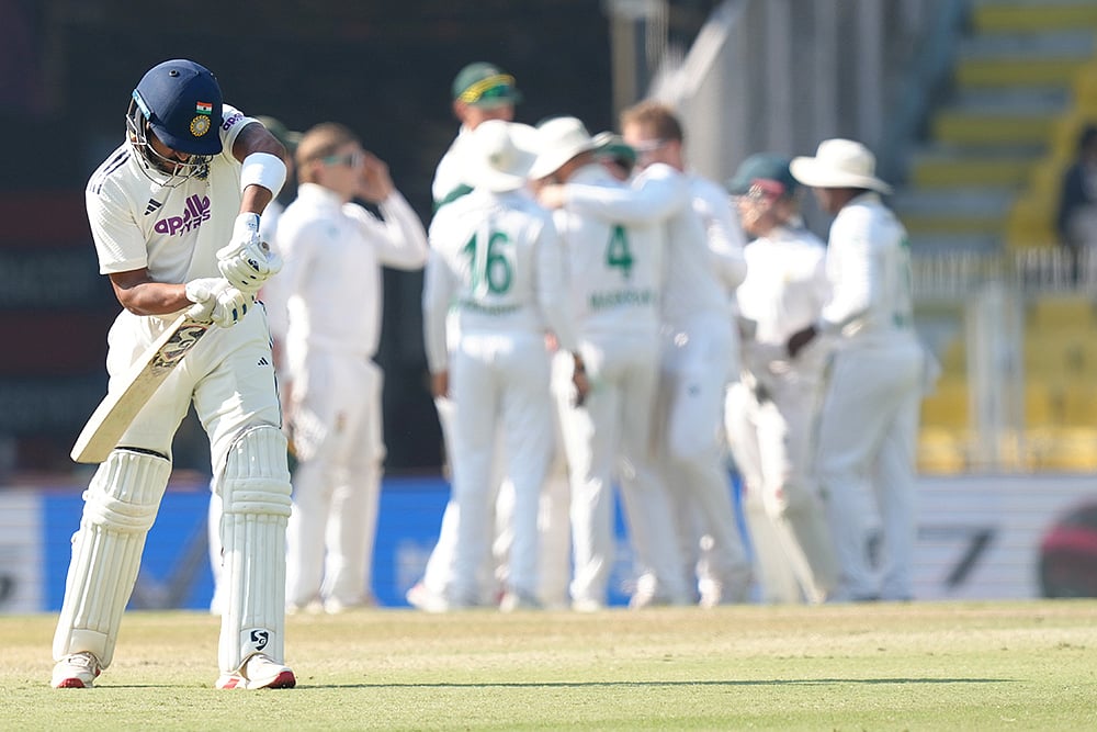 IND vs SA 2nd test day 5 photos from Guwahati-Dhruv Jurel