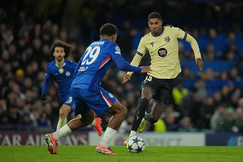 Chelsea vs Barcelona UCL 2025-26 match in London-Marcus Rashford