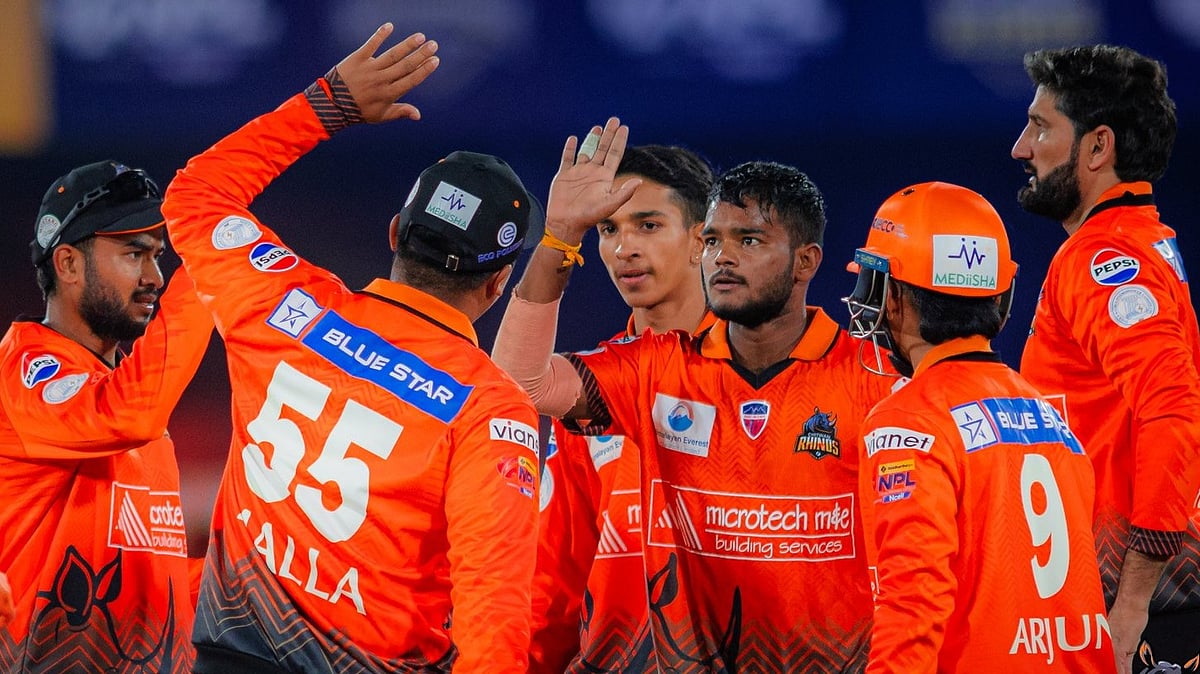 X/Nepal Premier League : Chitwan Rhinos dismissed Biratnagar Kings for 126 runs in match 12 of Nepal Premier League 2025.