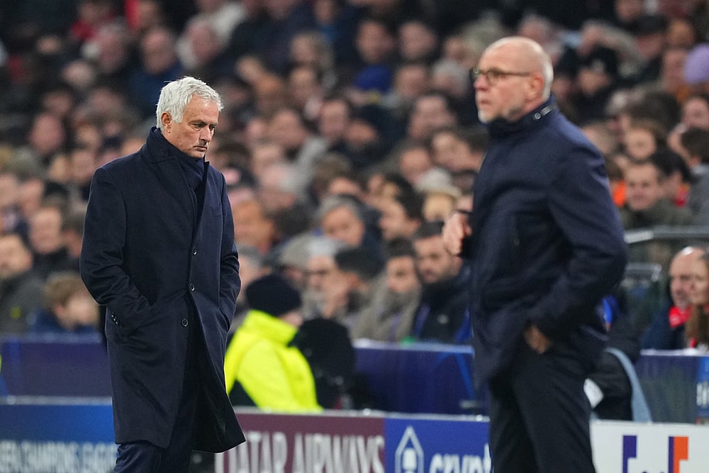 Ajax vs SL Benfica UCL 2025-26 match in Amsterdam-Jose Mourinho