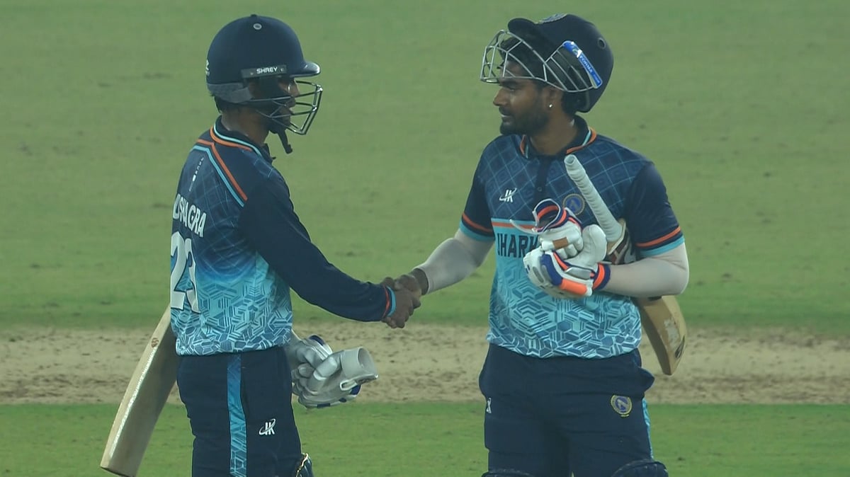 Photo: X/BCCI Domestic : JHK created history in Pune by pulling off a historic chase against Punjab at the DY Patil Academy in Ambi, Pune on Friday (December 12).