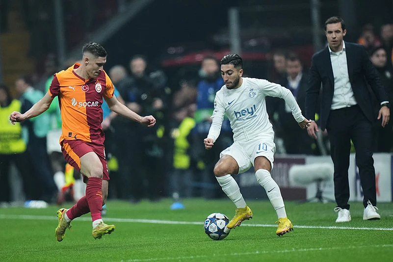Galatasaray Vs Union Saint-Gilloise UCL 2025-26 match-Roland Sallai