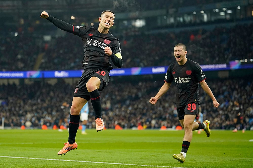 Manchester City vs Bayer Leverkusen UCL 2025-26 match in London-Alex Grimaldo