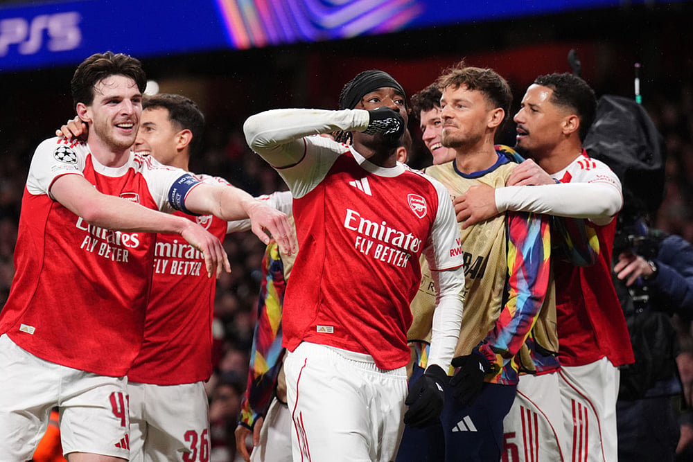 Arsenal Vs Bayern Munich UCL 2025-26 match-Noni Madueke