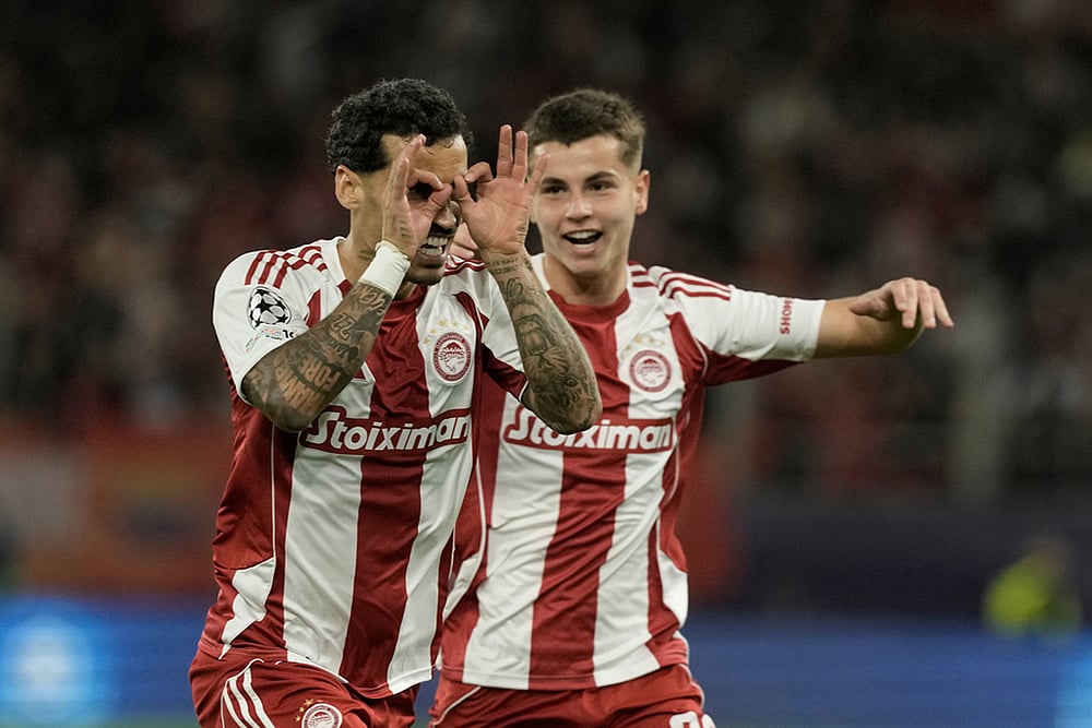 Olympiacos Vs Real Madrid UCL 2025-26 match-Chiquinho
