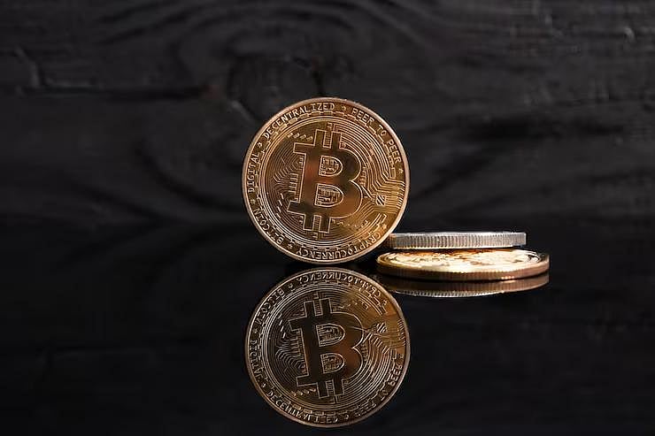 Bitcoin cryptocurrency logo