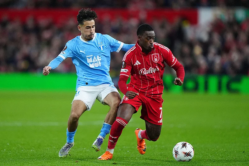 Nottingham Forest and Malmo Europa League match-Adrian Skogmar