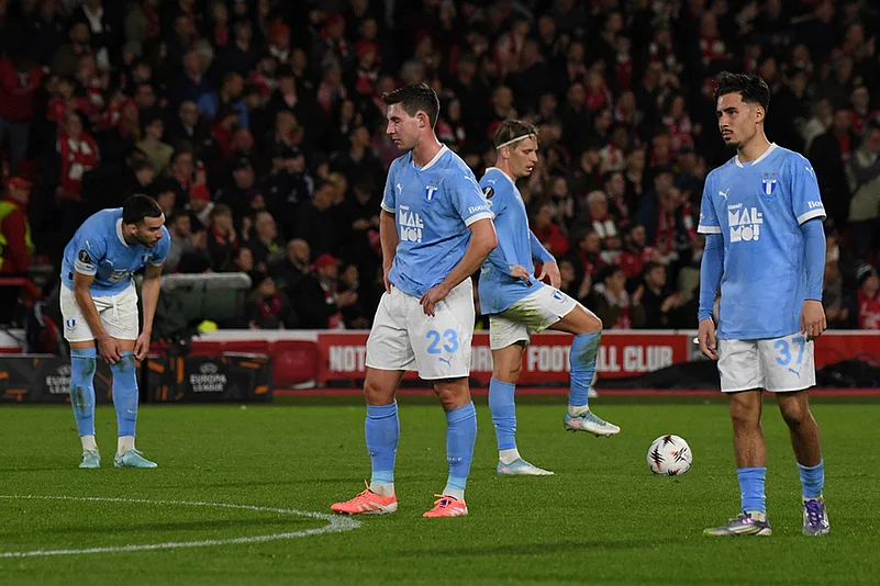Nottingham Forest and Malmo Europa League match-Lasse Berg Johnsen
