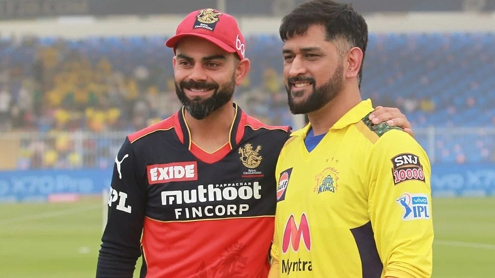 IPL/File : File image of Virat Kohli and MS Dhoni