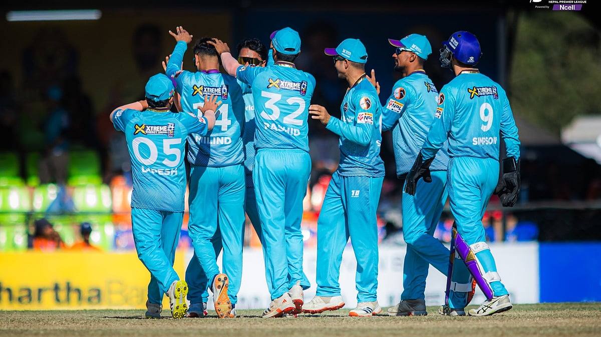 X/Nepal Premier League : Kathmandu Gorkhas pipped Chitwan Rhinos by 53-runs in the match 15 of the Nepal Premier League 2025.