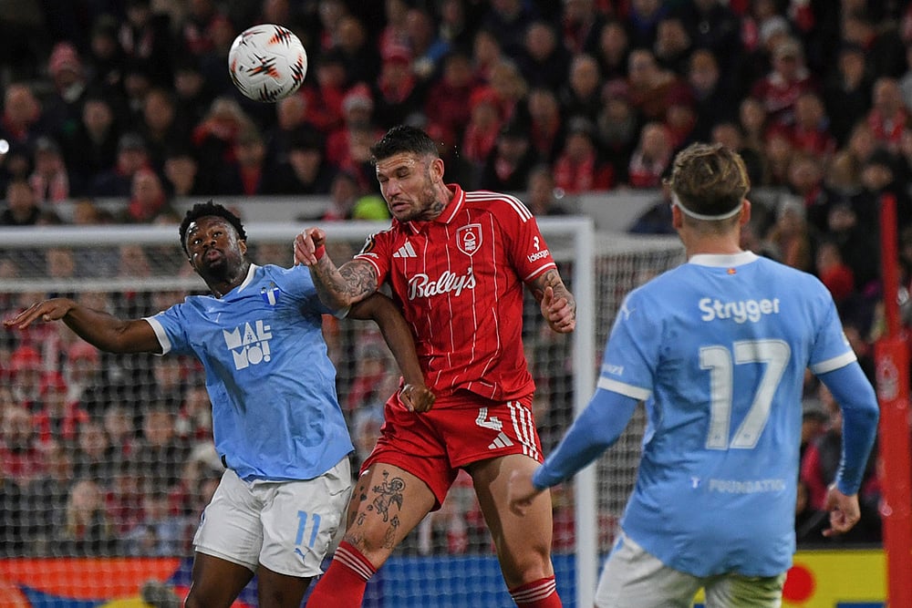 Nottingham Forest and Malmo Europa League match-Morato