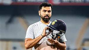 BCCI : Rohit Sharma in training ahead of his side's 1st ODI against South Africa in Ranchi