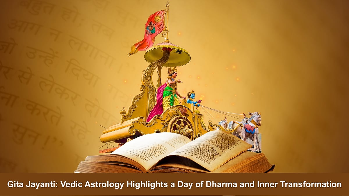 Gita Jayanti: Vedic Astrology Highlights A Day Of Dharma And Inner Transformation