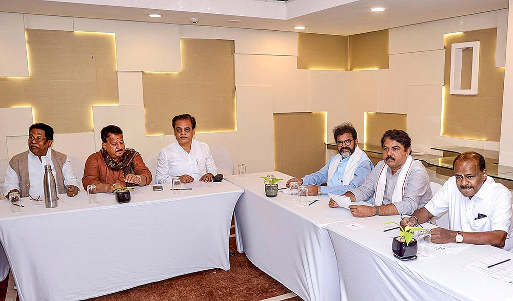 Bengaluru: Coordination meeting of BJP, JD(S)