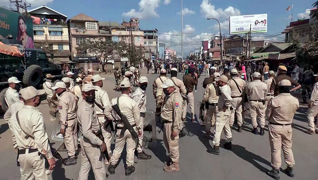 IMAGO / ANI News; Representational Image : An official described the situation as tense but under control. 