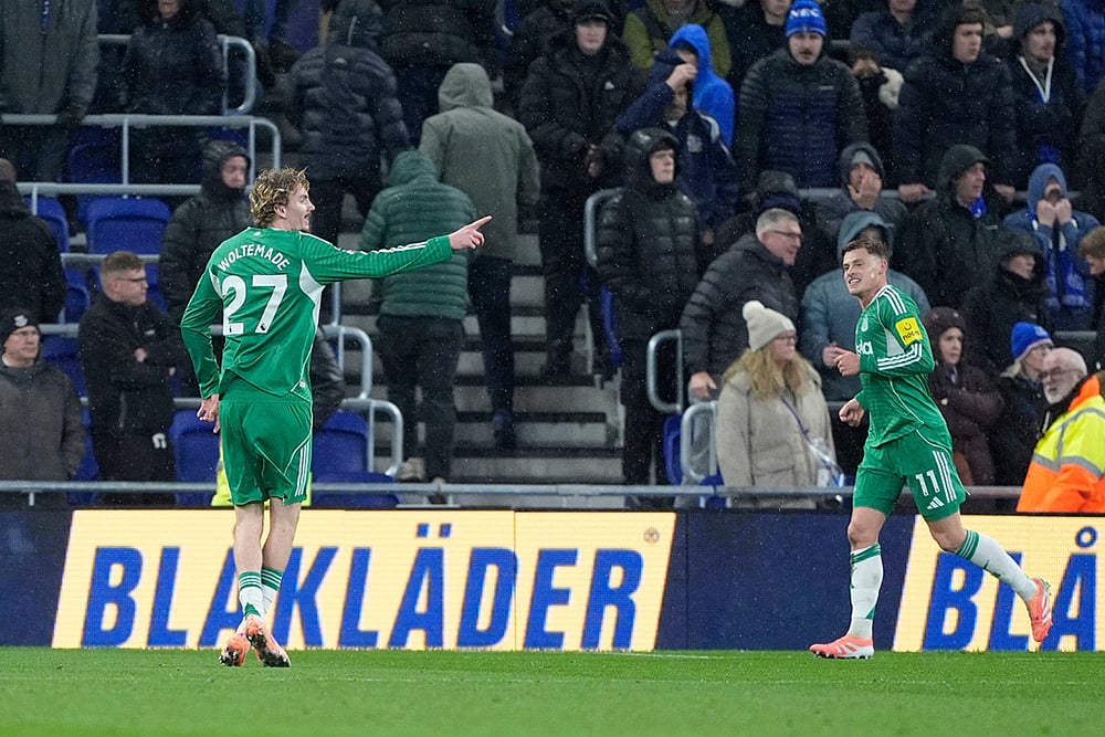 Everton vs Newcastle United EPL match-Nick Woltemade