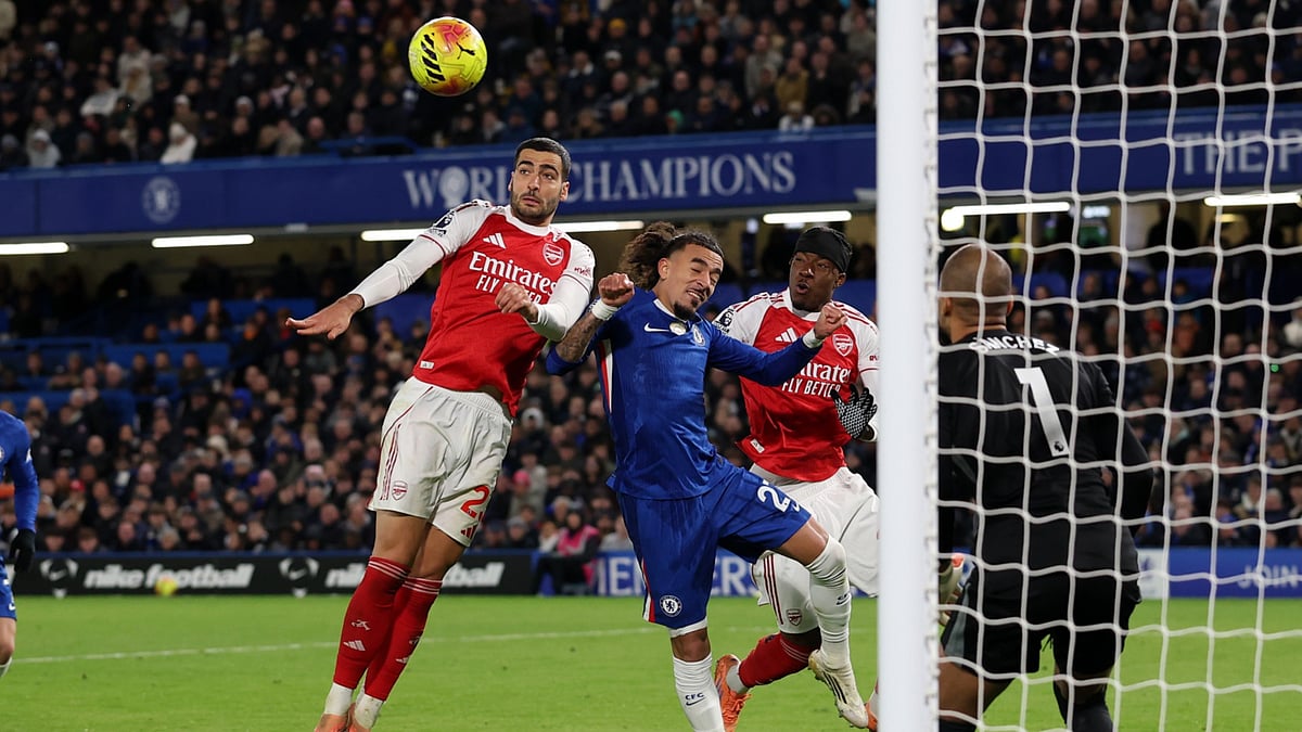 Mikel Merino equalised for Arsenal