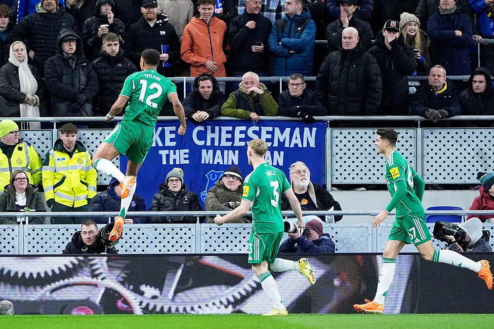 Everton vs Newcastle United EPL match-Malick Thiaw
