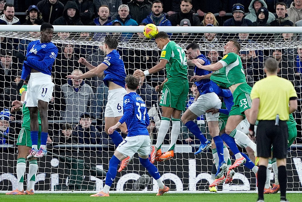 Everton vs Newcastle United EPL match-Malick Thiaw