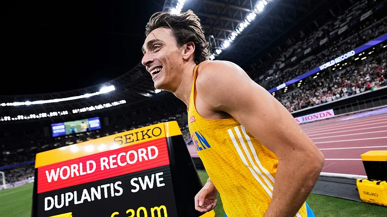 World record-holder will kick off his Diamond League season on opening day in Shanghai on May 16. - (AP Photo/Ashley Landis,File)