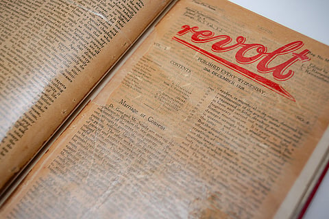 A 1928 editorial by Periyar on marriage and consent, published in Revolt magazine. His essays, columns, and writings remain strikingly ahead of their time—bold, radical, and foundational to the self-respect movement. 