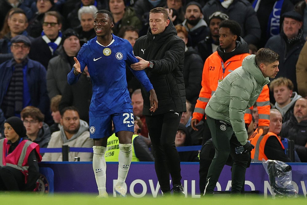 Chelsea vs Arsenal EPL 2025-26 match-Moises Caicedo