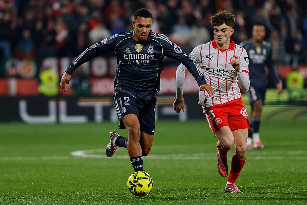 Girona vs Real Madrid La Liga soccer match-Trent Alexander-Arnold