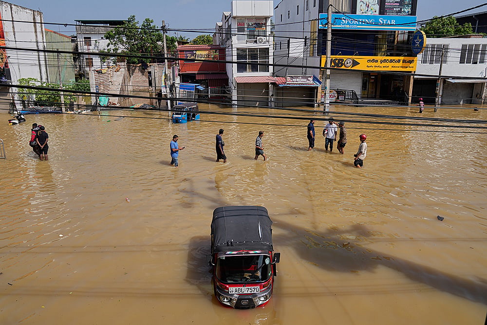 Cyclone Ditwah flooding in Sri Lanka 