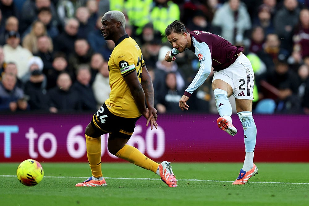 Aston Villa Vs Wolves English Premier League match-Matty Cash