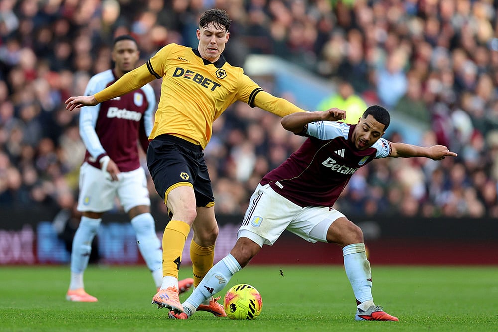 Aston Villa Vs Wolves English Premier League match-Youri Tielemans