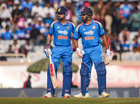 There was more to Virat Kohli's glance towards the Indian dressing room than met the eye. 