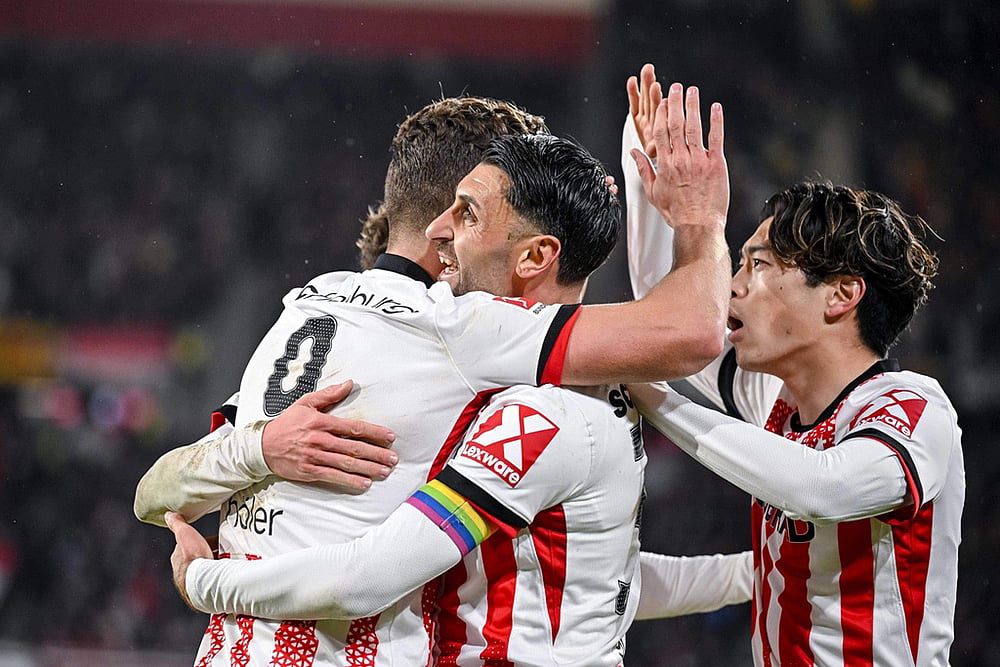 SC Freiburg Vs FSV Mainz Bundesliga Soccer match-Vincenzo Grifo