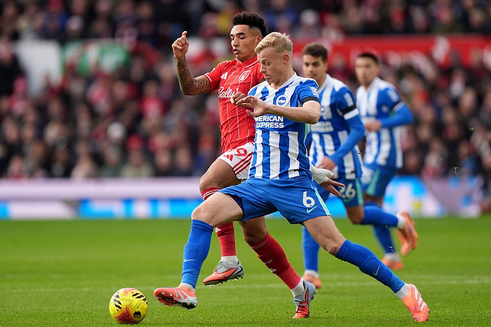 Nottingham Forest vs Brighton Premier League match-Igor Jesus