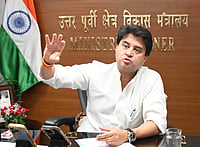 Scindia Tells Voter To Watch His Language Over Road Complaint, Video Sparks Row File photo : Jyotiraditya Scindia