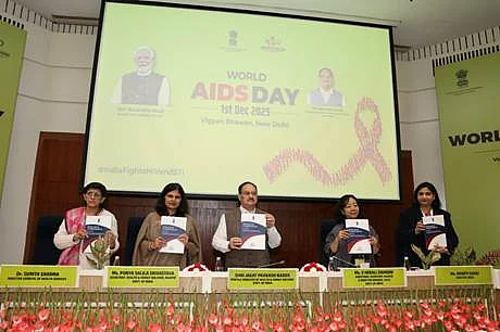 JP Nadda on World AIDS Day programme