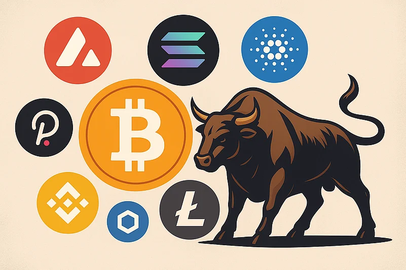 Crypto logos