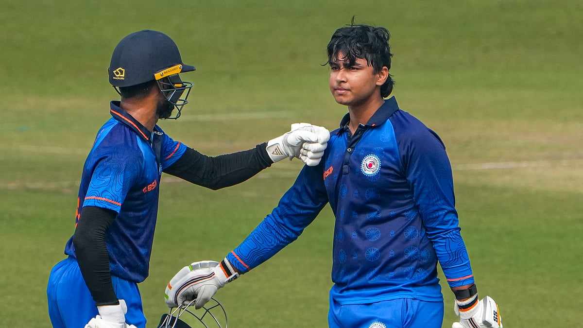PTI : Vaibhav Suryavanshi scored his maiden century in the Syed Mushtaq Ali Trophy against Maharashtra in Kolkata on Tuesday.